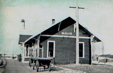 McBain MI depot